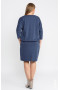 Платье "Лина" 52110 (Синий меланж)