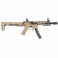 Страйкбольный пистолет-пулемет (King Arms) PDW 9mm SBR M-LOK (DE)