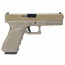 Страйкбольный пистолет (WE) GLOCK 17 Gen.4 MOS Version (Tan)